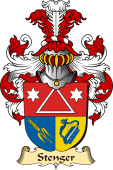 v.23 Coat of Family Arms from Germany for Stenger
