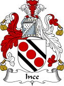 English Coat of Arms for Ince