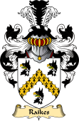 English Coat of Arms (v.23) for the family Raikes