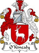 Irish Coat of Arms for O'Kinealy