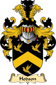 English Coat of Arms (v.23) for the family Hodson