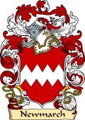 English or Welsh Family Coat of Arms (v.23) for Newmarch