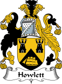 English Coat of Arms for the family Howlett