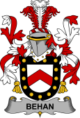 Irish Coat of Arms for Behan