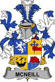 Irish Coat of Arms for Neill or McNeill