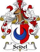 German Wappen Coat of Arms for Seidel