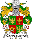 Portuguese Coat of Arms for Carregueiro