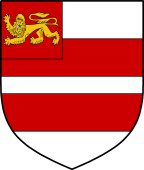 English Family Shield for Lancaster