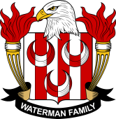 American Coat of Arms for Waterman
