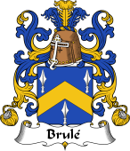 Coat of Arms from France for Brulley or Brulé