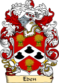 English or Welsh Family Coat of Arms (v.23) for Eden (West Aukland, Durham)