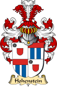 v.23 Coat of Family Arms from Germany for Hohenstein