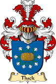 v.23 Coat of Family Arms from Germany for Tluck