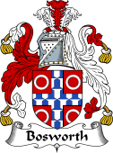 English Coat of Arms for the family Bosworth