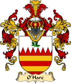 Irish Family Coat of Arms (v.25) O'Hare