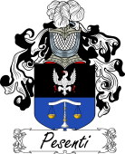 Araldica Italiana Italian Coat of Arms for Pesenti