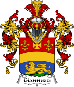 Italian Family Coat of Arms (v.25b) Giannuzzi