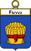 French Coat of Arms Badge for Fievez