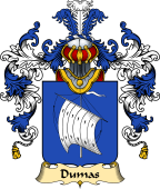 French Family Coat of Arms (v.25) Dumas