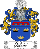 Araldica Italiana Coat of arms used by the Italian family Dolcini