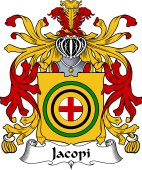 Italian Coat of Arms for Jacopi