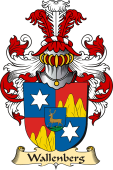 v.23 Coat of Family Arms from Germany for Wallenberg