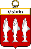 Irish Badge for Galvin or O'Galvin