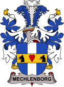 Danish Coat of Arms for Mechlenborg