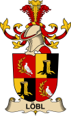 Republic of Austria Coat of Arms for Löbl