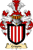 English Coat of Arms (v.23) for the family Crispin