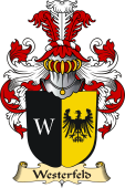 v.23 Coat of Family Arms from Germany for Westerfeld