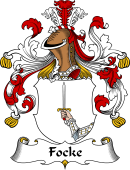 German Wappen Coat of Arms for Focke