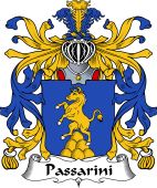 Italian Coat of Arms for Passarini