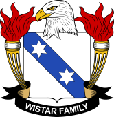 American Coat of Arms for Wistar