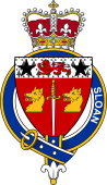 Families of Britain Coat of Arms Badge for: Sloan or Sloane (Ireland)