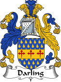 English Coat of Arms for the family Darling