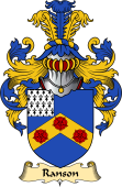 English Coat of Arms (v.23) for the family Ranson