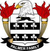 American Coat of Arms for Palmer
