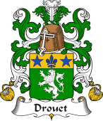 Coat of Arms from France for Drouet