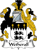English Coat of Arms for the family Wetherall