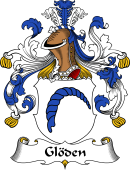 German Wappen Coat of Arms for Glöden