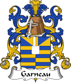 Coat of Arms from France for Garnault or Garneau