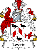 Irish Coat of Arms for Levett or Lyvet