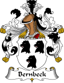 German Wappen Coat of Arms for Bernbeck