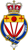 Families of Britain Coat of Arms Badge for: Orr (Scotland)