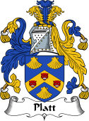 English Coat of Arms for Platt
