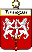 Irish Badge for Finnegan or O'Finnegan