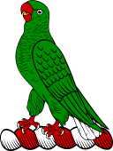 Family crest from Scotland for Fairfowl (Fife)