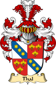 v.23 Coat of Family Arms from Germany for Thal