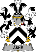 Irish Coat of Arms for Ashe